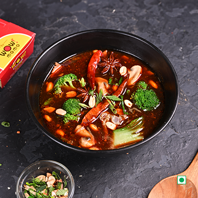 Exotic veg in Kung Pao sauce - Half