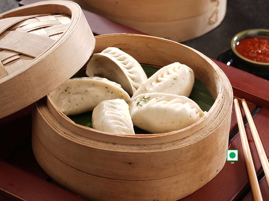 VEG DARJEELING STEAM MOMO