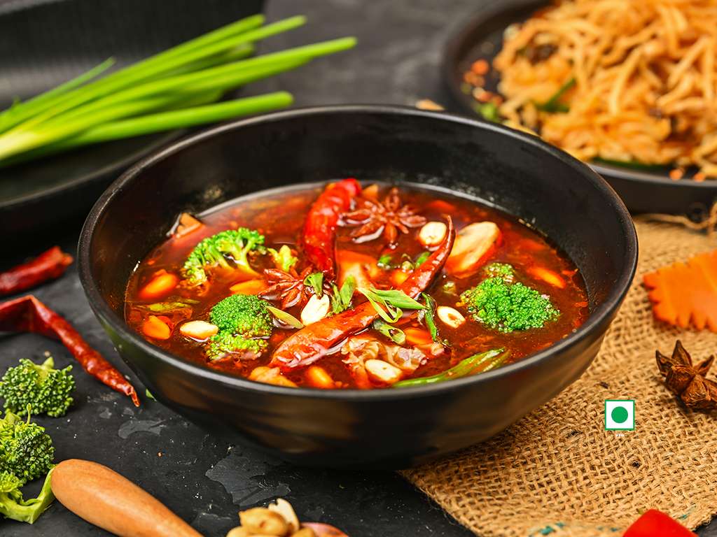 Exotic veg In in Kung Pao Sauce - Full