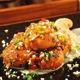 CHILLI CHEESE STUFFED MUSHROOM