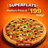 Medium Pizza @ 199