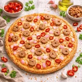 Spicy Chicken Seekh Medium Pizza