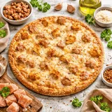 Chicken Tikka & Cajun Chicken Pizza (Regular 17.80 Cm)
