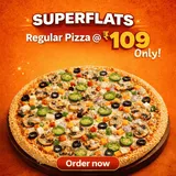 Regular Pizza @ 109