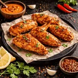 Tandoori Chicken Wings (5 Pcs)