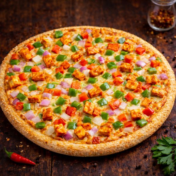 BBQ Paneer Pizza