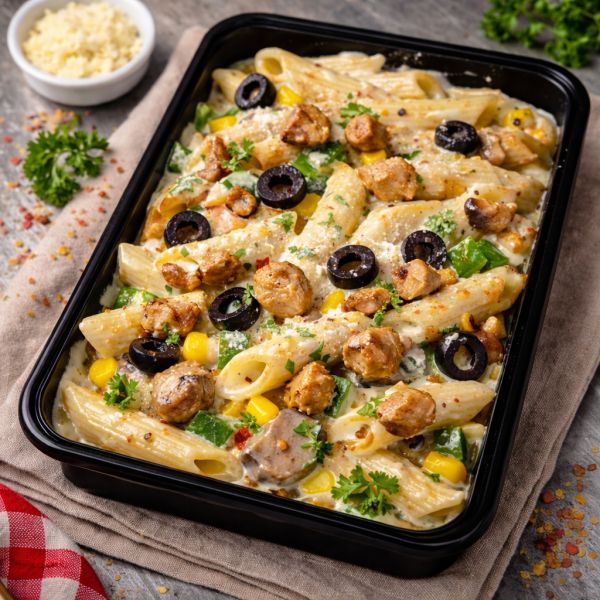 Non-Veg Alfredo Pasta