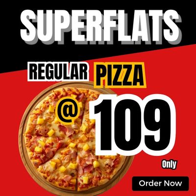 Regular Pizza @ 109