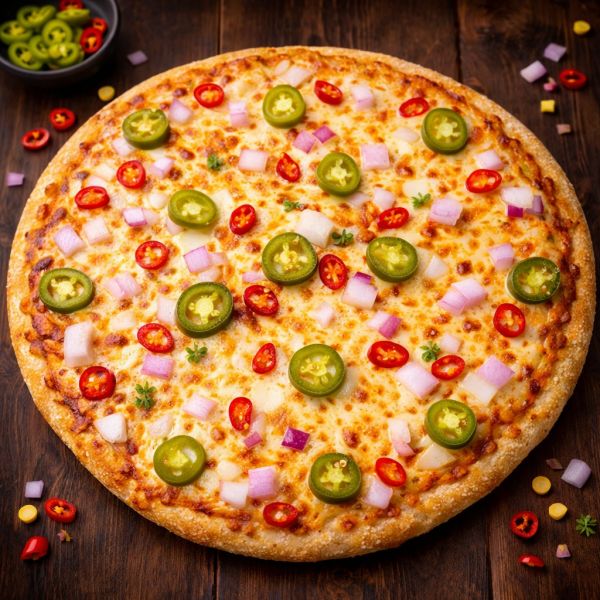 Spicy Onion Treat Pizza