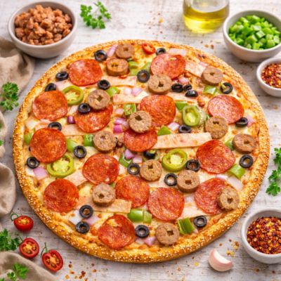 All Dressed Regular Pizza