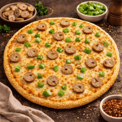 Chicken Seekh & Capsicum Pizza (Regular 17.80 Cm)