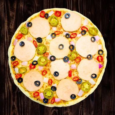 Chicken Salami Medium Pizza