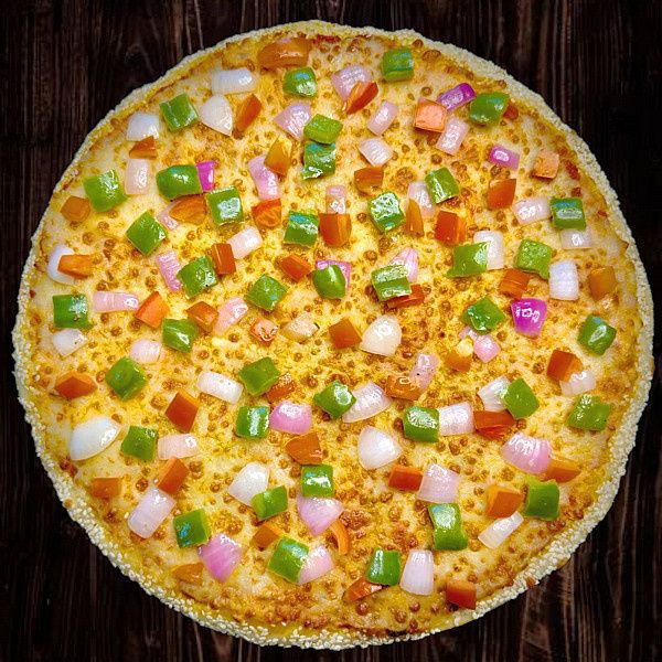 Onion & Capsicum Pizza (Regular 17.808 Cm)