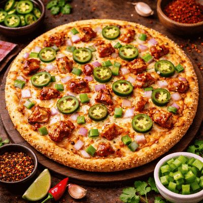 BBQ Chicken Medium Pizza