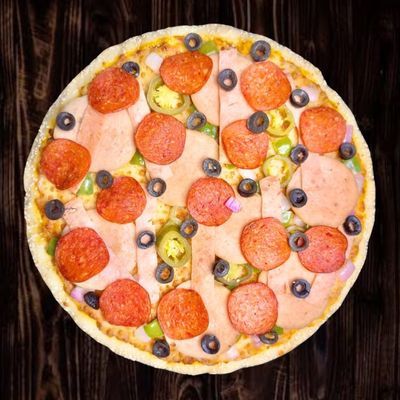 Triple Meat Treat Regular Pizza