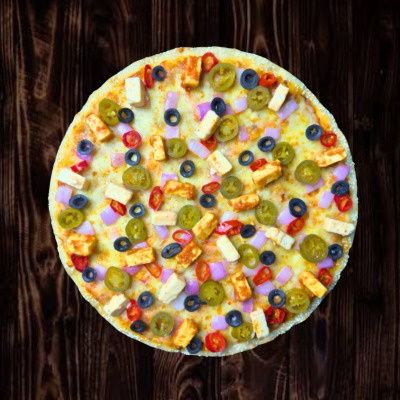 Spicy Paneer Special Medium Pizza