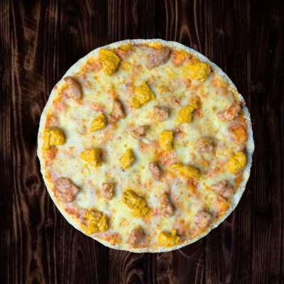 Chicken Tikka & Cajun Chicken Pizza (Regular 17.80 Cm)