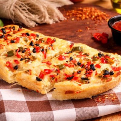 Paneer & Red Paprika Sticks