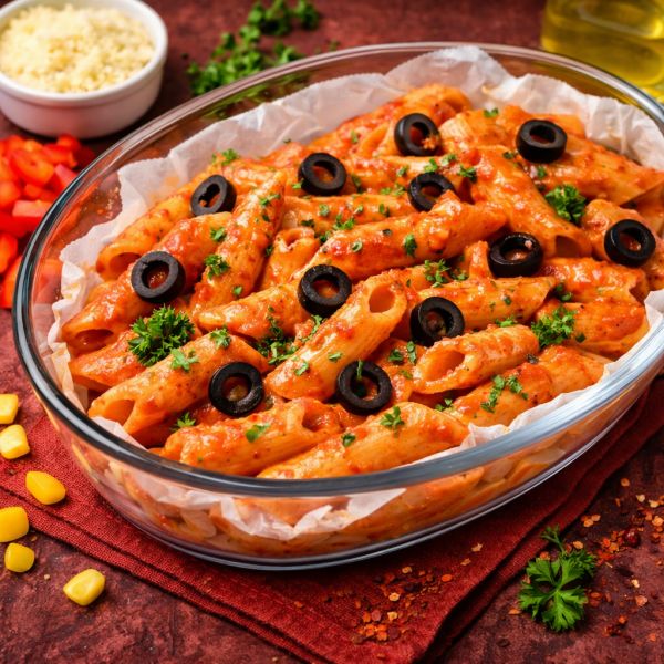 Veg Mexican Pasta