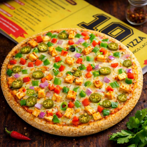 Peri-Peri Paneer Regular Pizza