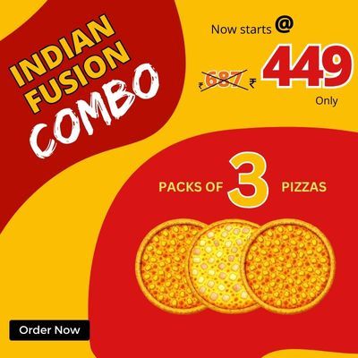 Indian Fusion Combo Pack Of 3