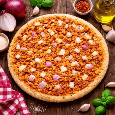 Chicken Keema & Onion Pizza (Regular 17.80 Cm)