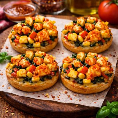 Butter Paneer Garlic Breads