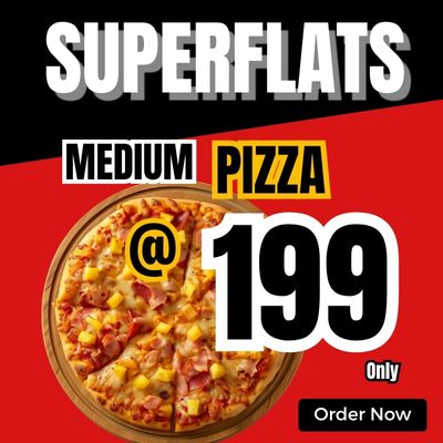 Medium Pizza @ 199