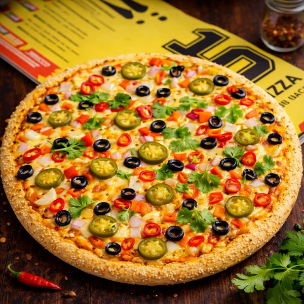 Spicy Ginger & Cilantro Regular Pizza