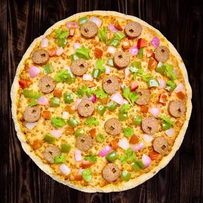 Lamb Seekh Medium Pizza