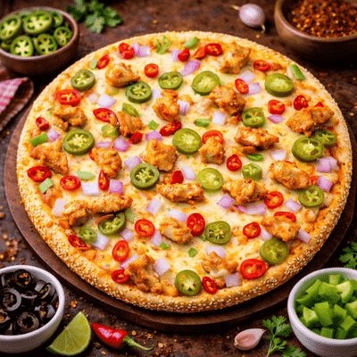 Ghost Of Chilli Large Pizza