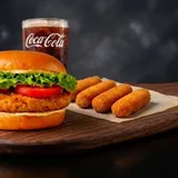 Veg Burger Meal For 1
