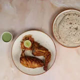 Tandoori chicken with Dry chapathi combo
