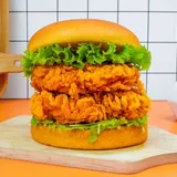 Double Crispy  Chicken Burger
