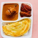 Malabar Parotta(3pcs)Chicken Varuval(1pcs) Peri Peri WIngs(3pcs)combo