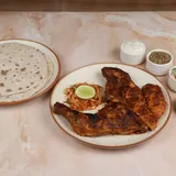 Al faham with dry chapathi combo