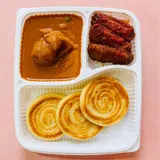 Coin Parotta Chicken Varuval Peri Peri wings Combo