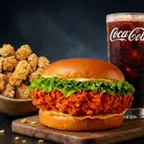 Non Veg Burger Meal For 1
