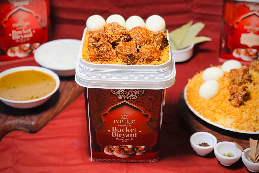 Bucket Chicken Dum Biryani