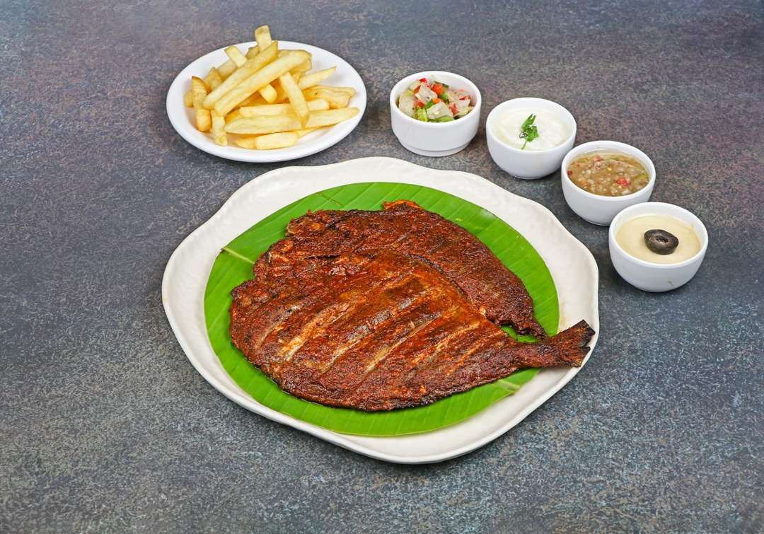 Grilled Pompret Fish