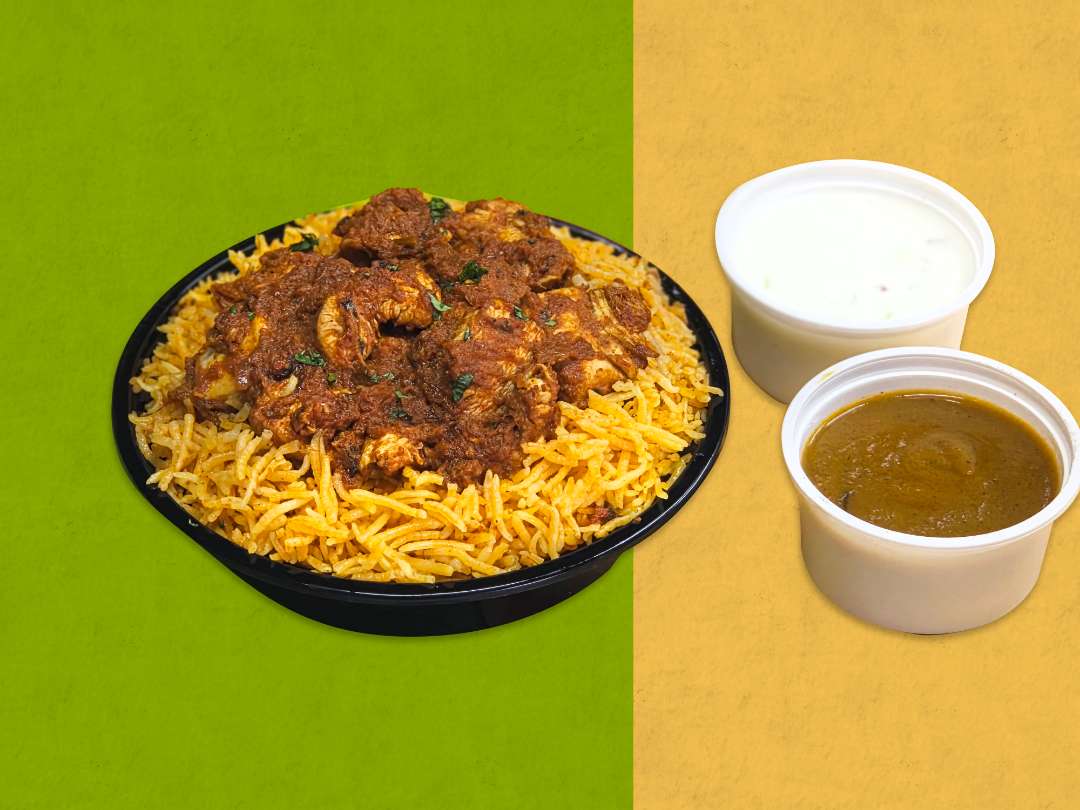 Boneless Chicken Biryani  Bowl