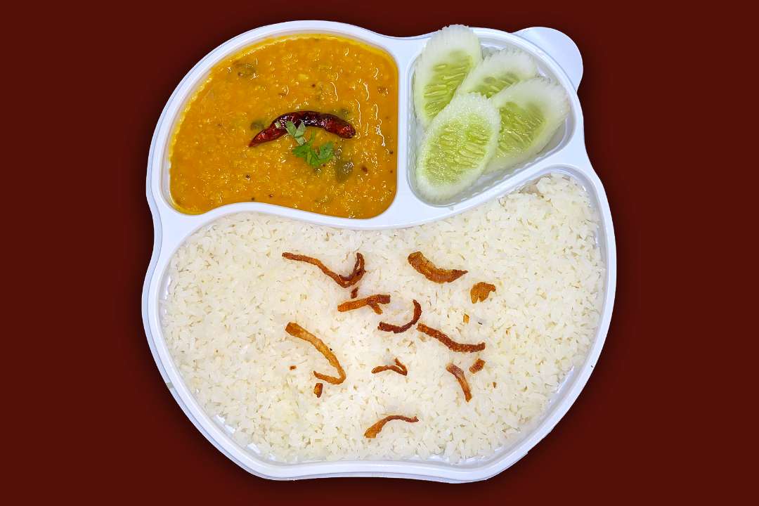 Ghee rice With Dal Fry
