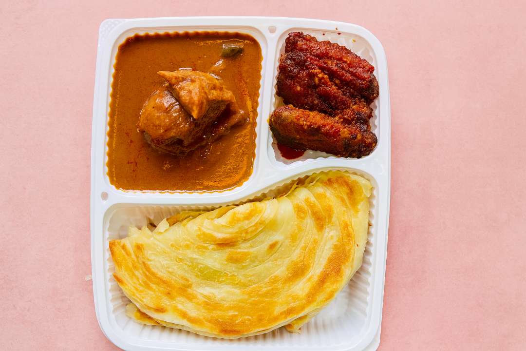 Malabar Parotta(3pcs)Chicken Varuval(1pcs) Peri Peri WIngs(3pcs)combo