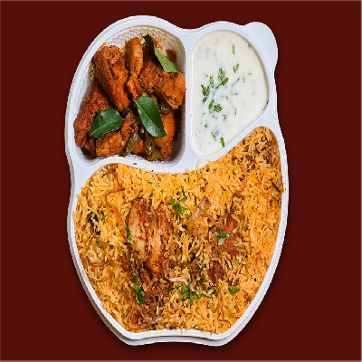 Chicken Dum Biryani Combo