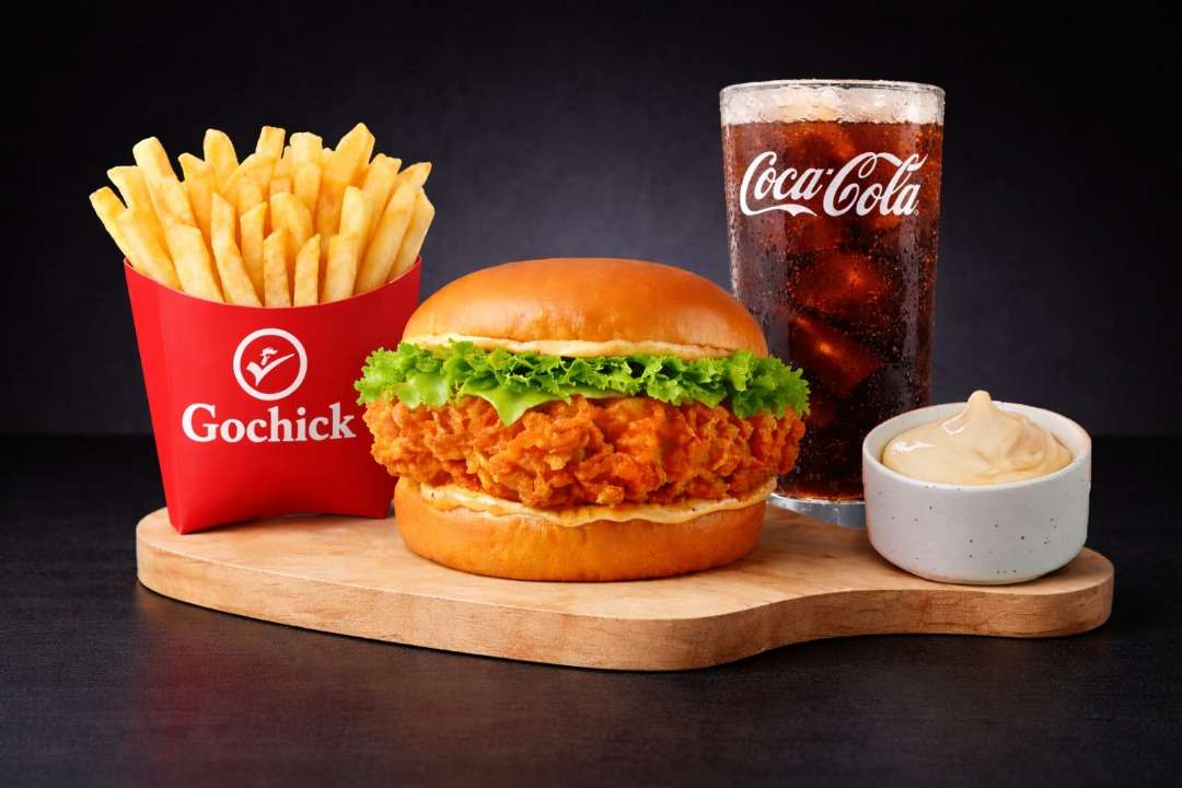 Gochick Chicken Burger Combo
