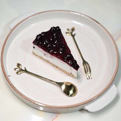 Blueberry Cheesecake Slice