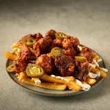Schezwan Chicken Loaded Fries