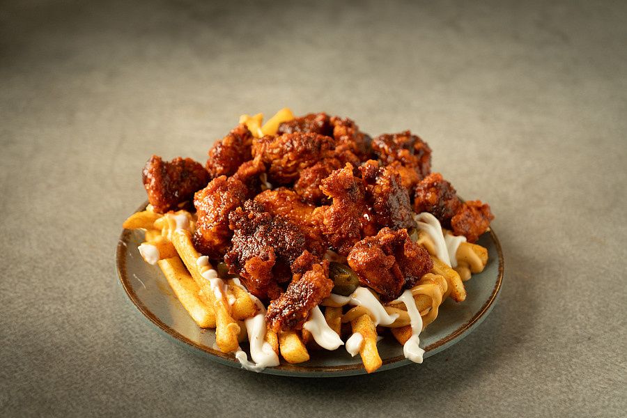 Nashville Chicken Loaded Fries