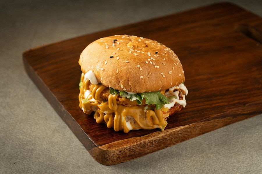 Spicy Veg Burger