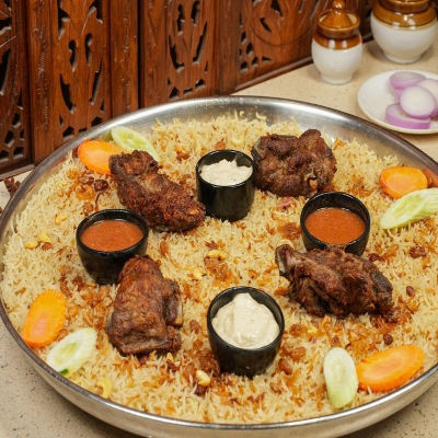 Mutton Mandi Double Mutton 4 Person (8 Pic)